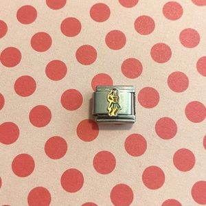 Hula Girl Italian Charm